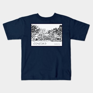 Concord California Kids T-Shirt